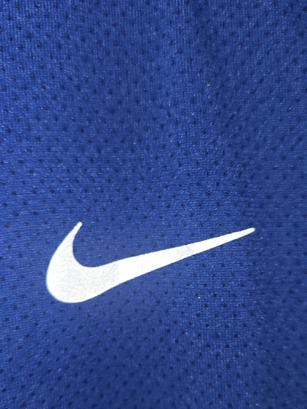 Nike Dri-FIT Short Sleeve Tee - Royal Blue with White Swoosh